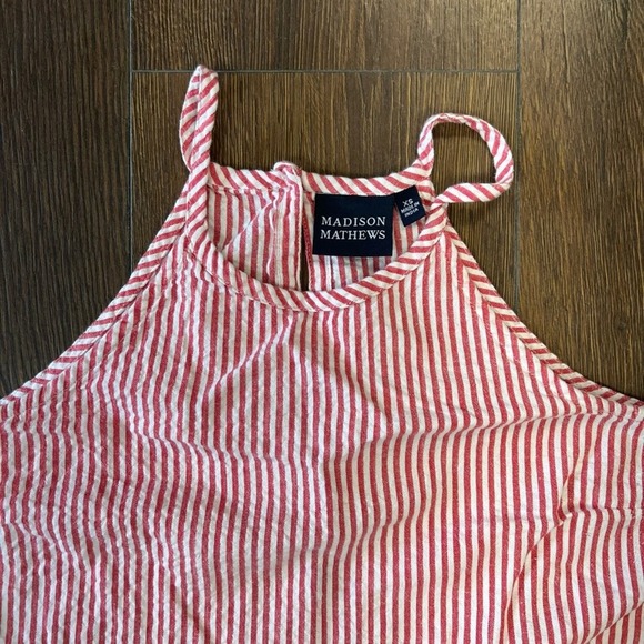 Madison Mathews striped Tank SZ XS - Picture 3 of 4